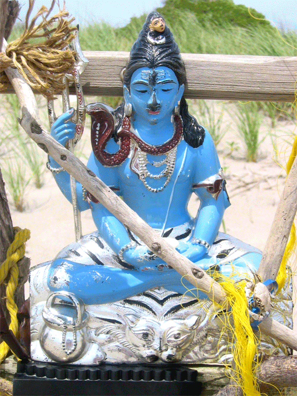Beautiful Shiva-In early July 2005, I witnessed a ritual on the beach from 