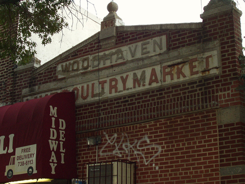 Woodhaven Live Poultry Market c.1915