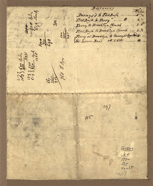 Early Brooklyn Map